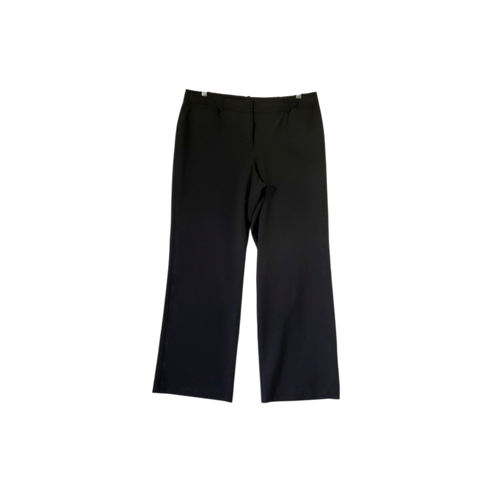 Women's George Black Dress Pants Trousers Size 14 Preowned